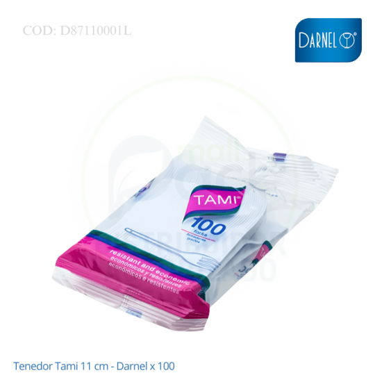 Tenedor Tami 11 cm - Darnel x 100 Tenedor Tami 11 cm - Darnel x 100