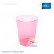 Vaso Murano 9 Oz Rosado Darnel Vaso Murano 9 Oz Rosado Darnel